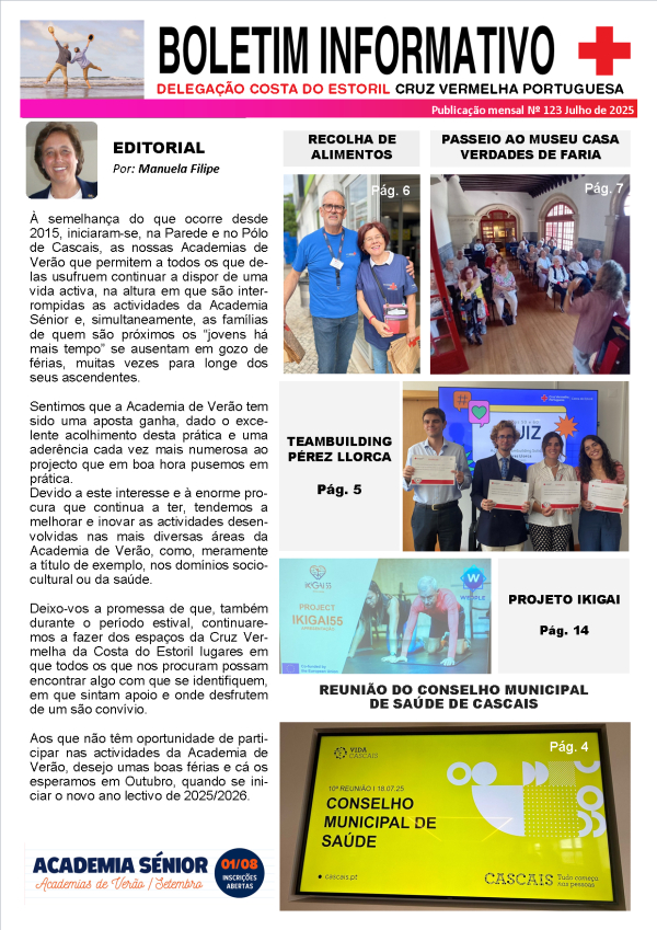 Boletim Informativo N123 Julho 2025